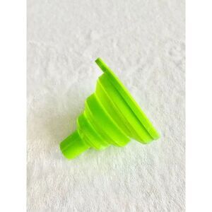 Lime green collapsible small funnel ￼